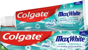 Colgate Max White White + Crystals pasta do zębów 100ml