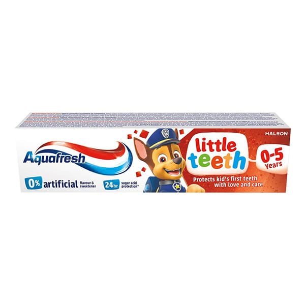 Aquafresh Aquafresh Little Teeth pasta do zębów Psi Patrol 0-5 lat 50ml - Drogeria Internetowa DrogeriaCoco.pl