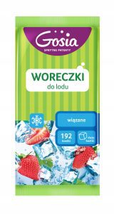 Gosia Woreczki do lodu wiązane 192 kostki do domu