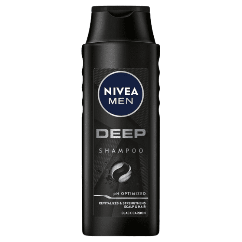 NIVEA MEN Nivea Men Deep Oczyszczający szampon do włosów 400 ml - Drogeria Internetowa DrogeriaCoco.pl — Składniki i ocena