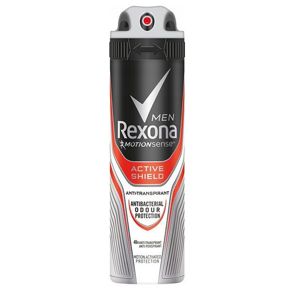 Rexona MEN Rexona Men Active Protection 48H Antyperspirant spray 150ml - Drogeria Internetowa DrogeriaCoco.pl — Składniki i ocena