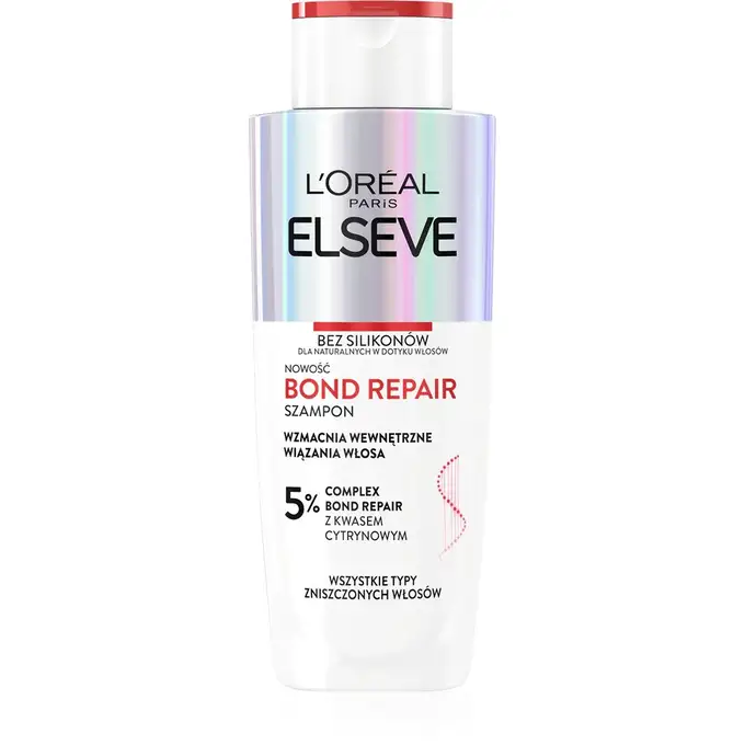 L'Oreal L`Oreal Elseve Bond Repair Szampon wzmacniający wewnętrzne wiązania włosa 200ml - Drogeria Internetowa DrogeriaCoco.pl