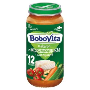 BoboVita Makaron z morszczukiem i warzywami po 12 miesiącu