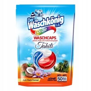 Der Waschkonig kapsułki do prania Color Tahiti A50