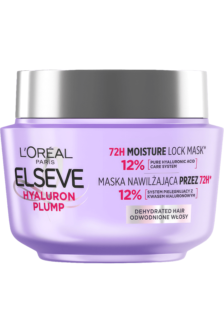 L'Oreal L`Oreal Elseve Hyaluron Plump Maska nawilżająca do włosów odwodnionych 300ml