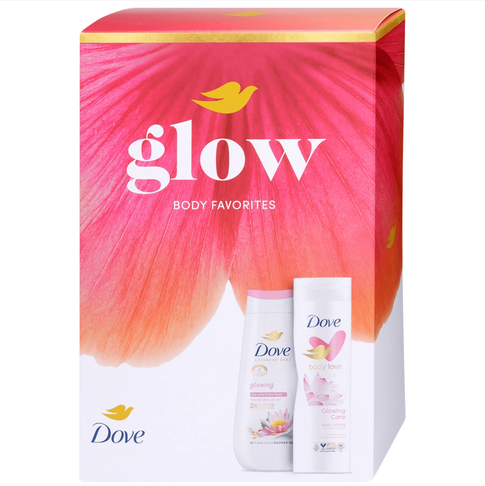 Dove Dove Glow Zestaw kosmetyków 2 sztuki - Drogeria Internetowa DrogeriaCoco.pl