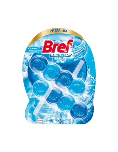 Bref Brilliant Gel zawieszka do WC Ocean Arktyczny 2x42g