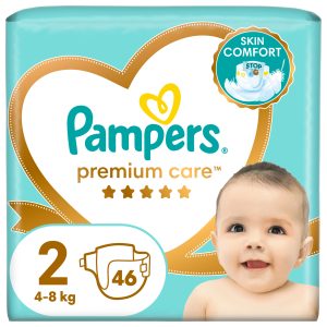 Pampers Premium Care Rozmiar 2 4-8 kg 46 szt.