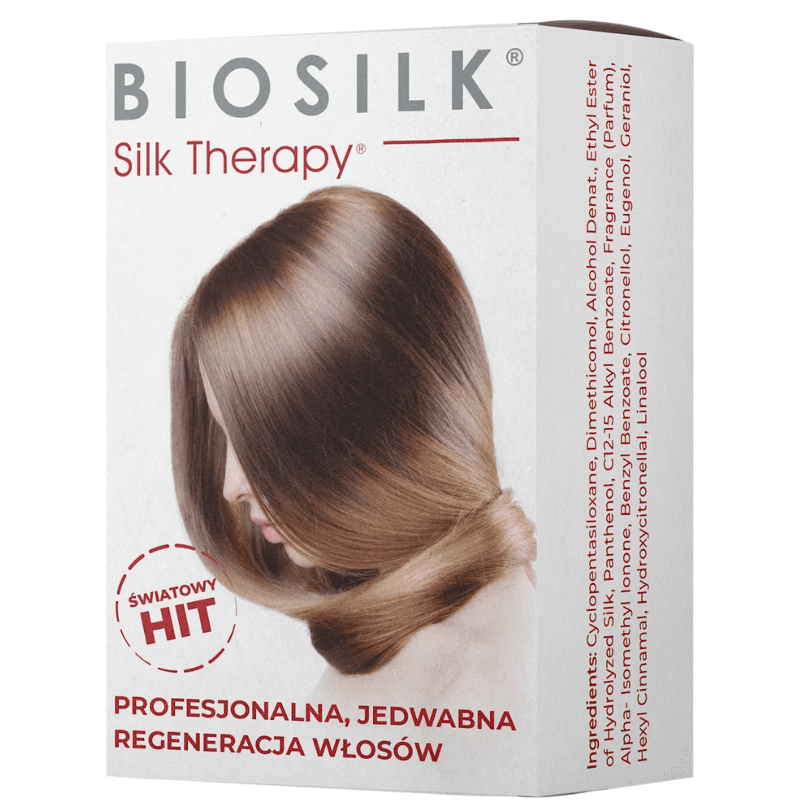BioSilk BioSilk Silk Therapy Serum do włosów z Jedwabiem 15ml - Drogeria Internetowa DrogeriaCoco.pl — Składniki i ocena