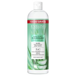 Eveline Cosmetics Nawilżający płyn micelarny 5w1 Aloes
