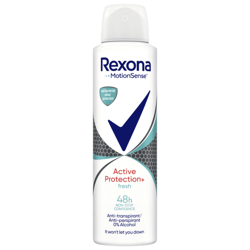 Rexona Rexona Active Protection + Fresh 48H Antyperspirant spray damski 150ml - Drogeria Internetowa DrogeriaCoco.pl — Inhaltsstoffe i ocena
