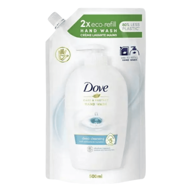 Dove Dove Oczyszczające Mydło w Płynie Deep Cleansing Zapas 500ml - Drogeria Internetowa DrogeriaCoco.pl — Składniki i ocena