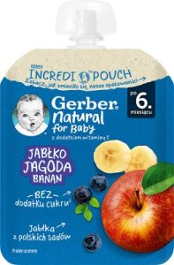 BoboVita Pierwsza łyżeczka Brzoskwinia, Jabłko i Banan, 5m+ 125g