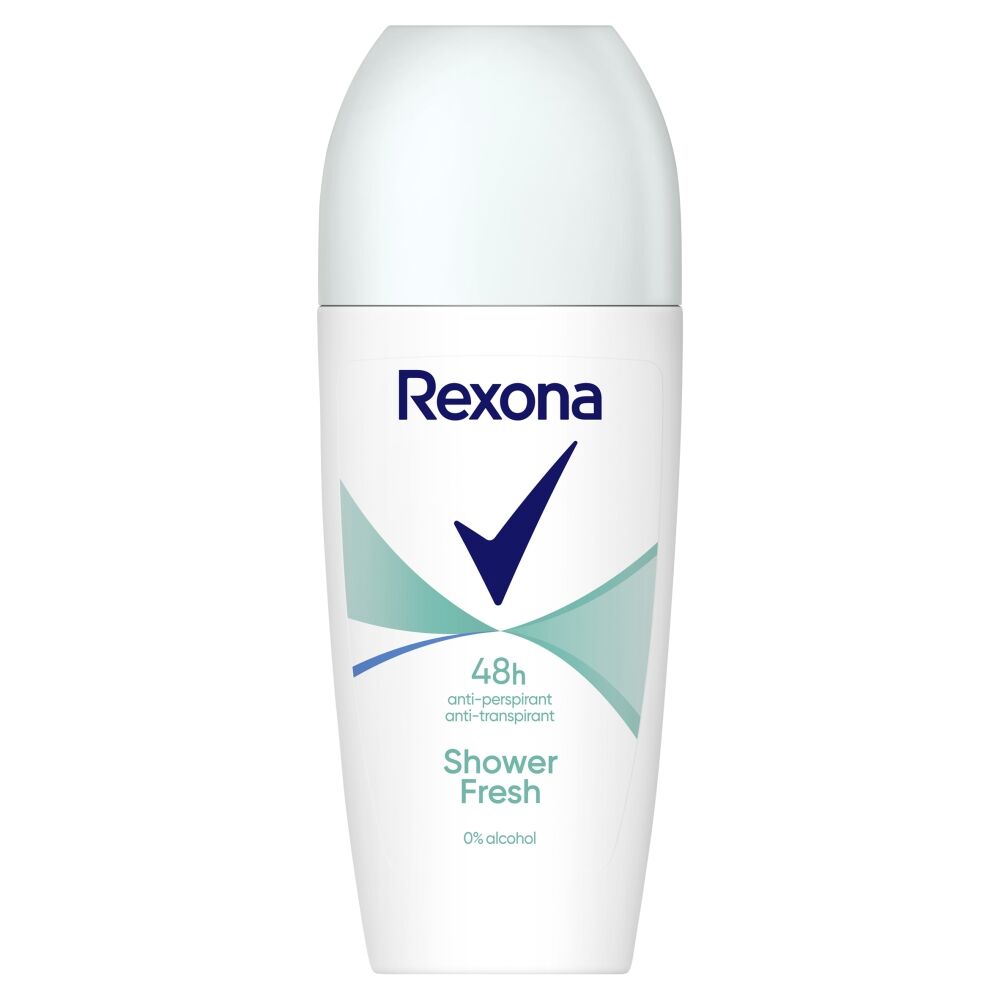 Rexona Rexona Shower Fresh Antyperspirant Roll-On 50 ml - Drogeria Internetowa DrogeriaCoco.pl — Składniki i ocena