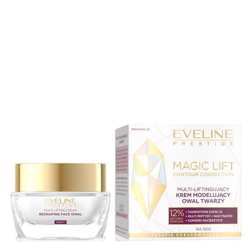 EVELINE Eveline Multi-liftingujący krem modelujący owal twarzy Na noc 50ml - Drogeria Internetowa DrogeriaCoco.pl — Inhaltsstoffe i ocena