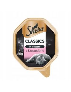 Sheba Classics karma dla dorosłych kotów z łososiem 85 g