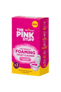 The Pink Stuff Magiczny Proszek do czyszczenia WC 3x100g