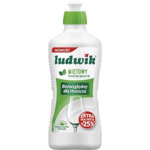 Ludwik Płyn do Mycia Naczyń Miętowy  900ML