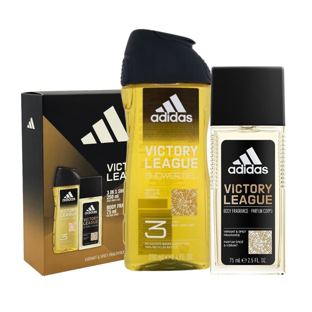 Adidas Adidas Victory League Kosmetikset für Herren Gel 3w1 250ml + Body Fragrance 75ml — Inhaltsstoffe i ocena