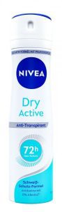 Nivea Deo Spray Dry Active Antyperspirant 150 ml