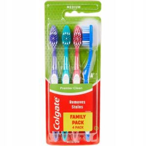 zestaw 4 szczoteczek manualnych do zębów Colgate Premier