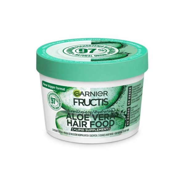 Garnier Fructis Aloe Hair food Nawilżająca maska do włosów suchych i normalnych 400 ml