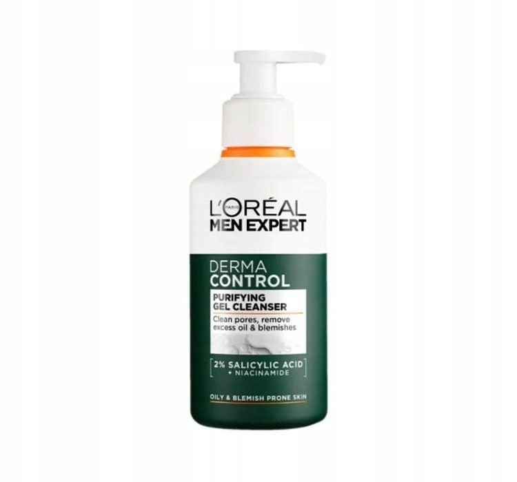 L'Oréal Men Expert L'Oreal Men Expert Derma Control Żel do mycia twarzy 260 ml - Drogeria Internetowa DrogeriaCoco.pl — Inhaltsstoffe i ocena