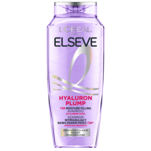 Loreal Elseve Hyaluron Plump 72H Nawilżający szampon do włosów suchych 400 ml