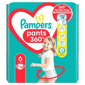 Pampers Pants Pieluchomajtki rozmiar 6 (13-19 kg)  &ndash; 25 sztuk