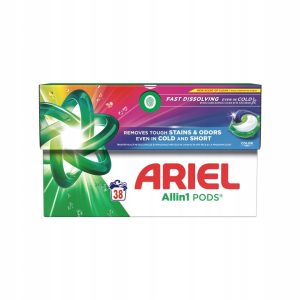 Kapsułki do prania kolor&oacute;w Ariel CAPS Color 38 sztuk