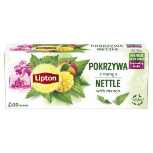 herbata ziołowa Lipton Pokrzywa z Mango 20 torebek