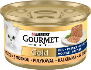 Gourmet Gold karma z indykiem w postaci musu dla kota 85g