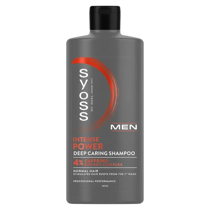 Syoss Men SYOSS Men Intense Power Szampon głęboko pielęgnujący 440ml — Składniki i ocena