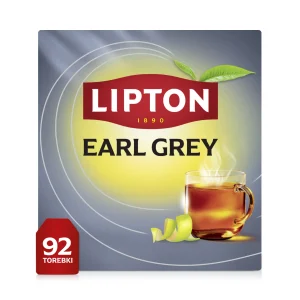 Lipton Herbata czarna EARL GREY 92 torebki