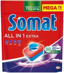 Somat All in 1 Extra Tabletki do zmywarki 75 szt.