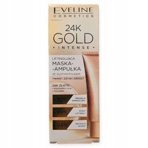 Eveline 24K Gold Intense Liftingująca maska-ampułka ze złotym pyłkiem