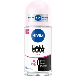 Nivea Invisible Black&White antyperspirant w kulce 48H Clear 50ml