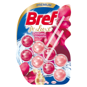 Bref zawieszka do WC Deluxe Delikatna Magnolia 2&times;50 g
