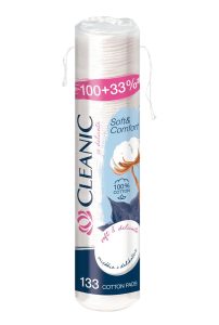 Cleanic Soft & Comfort płatki kosmetyczne 133 sztuki