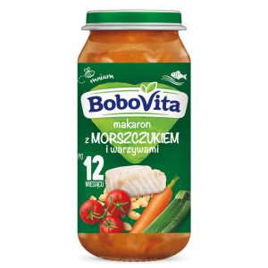 BoboVita Makaron z morszczukiem i warzywami po 12 miesiącu 250 g