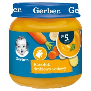 Gerber Zupka Rosołek Drobiowo-Wołowy od 5. miesiąca