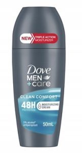 Dove Men Care Clean Comfort antyperspirant Roll On 50ml