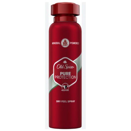 Old Spice Old Spice Antyperspirant w sprayu Pure Protection 150 ml — Składniki i ocena