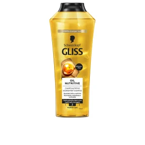 Schwarzkopf Gliss Oil Nutritive &ndash; Szampon nawilżający do włos&oacute;w suchych i słabych, 400 ml