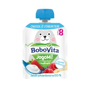 BoboVita JogoMi! z truskawkami i malinami 80g