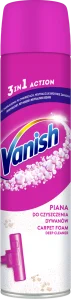 Vanish pianka czyszczenie dywanów i tapicerki 600ml do domu
