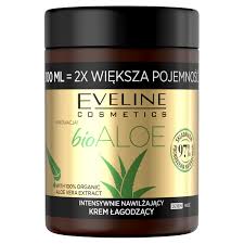 EVELINE Eveline BIO Aloe Krem łagodzący intensywnie nawilżający 100ml - Drogeria Internetowa DrogeriaCoco.pl — Inhaltsstoffe i ocena