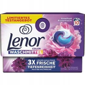 Lenor Allin1 Pods Amethyst Kapsułki do prania Kolor 10szt.