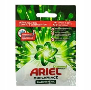 Ariel Oxy Action Odplamiacz do tkanin Białe 30g do prania
