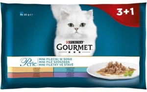 GOURMETPerle  Karma Mokra dla Kota 4x85g